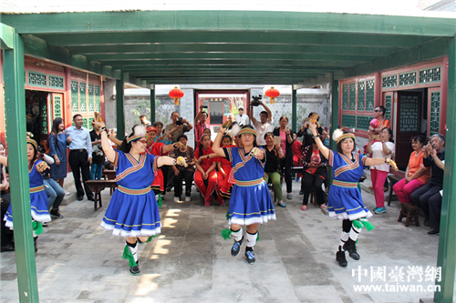 兩岸同胞走進(jìn)京西民俗陳列館 兩岸同胞走進(jìn)京西民俗陳列館