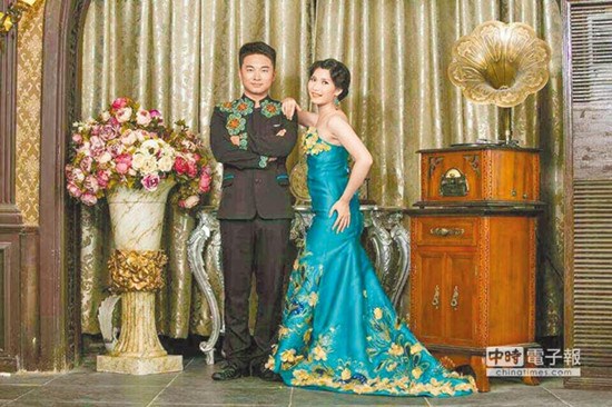 茶葉結(jié)緣臺灣美人嫁孔子第77代嫡孫(圖)