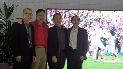 郭臺銘現(xiàn)身國際消費(fèi)電子展談大尺寸電視發(fā)展