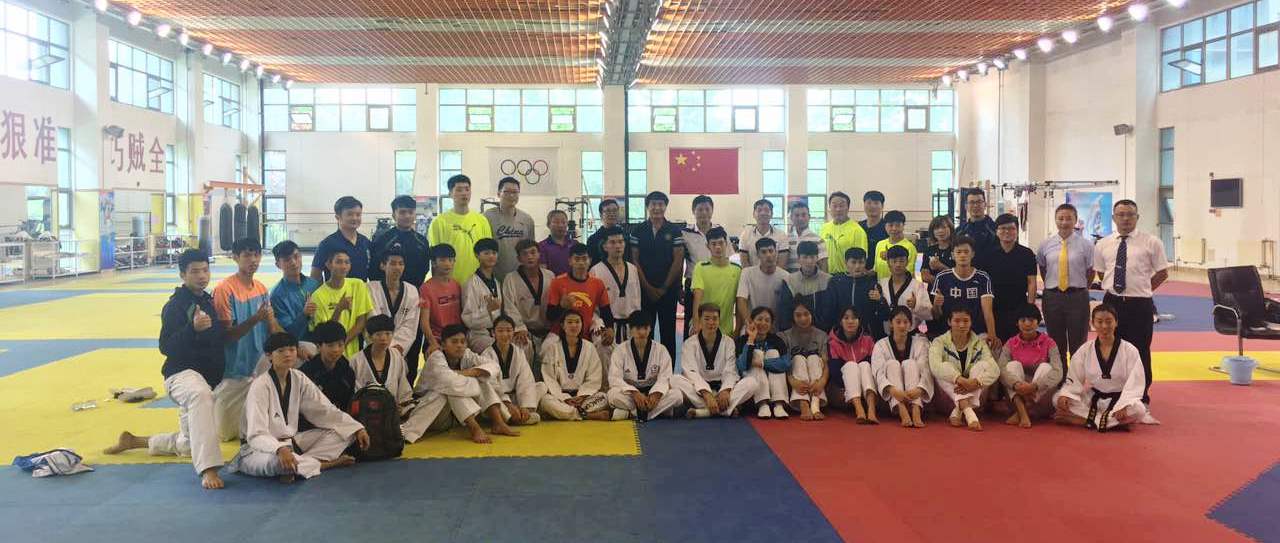 魯臺跆拳道訓(xùn)練友誼賽在山東濟南舉行 魯臺跆拳道訓(xùn)練友誼賽在山東濟南舉行