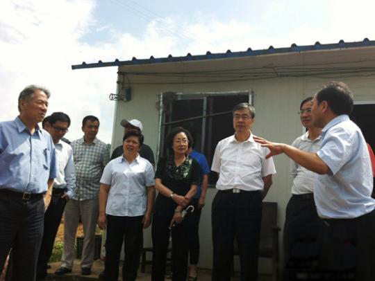 民革中央一行走訪考察 民革中央一行走訪考察