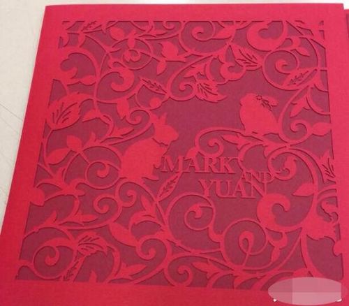 高圓圓與趙又廷喜帖曝光:來分享我們的喜悅