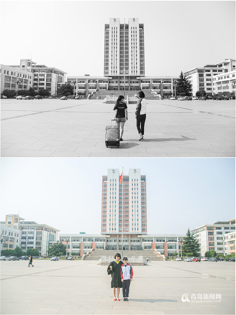 青島大學(xué)生曬穿越畢業(yè)照 重溫大學(xué)點(diǎn)滴 青島大學(xué)生曬穿越畢業(yè)照 重溫大學(xué)點(diǎn)滴