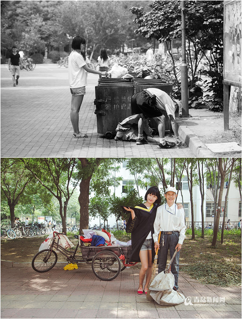青島大學(xué)生曬穿越畢業(yè)照 重溫大學(xué)點(diǎn)滴 青島大學(xué)生曬穿越畢業(yè)照 重溫大學(xué)點(diǎn)滴