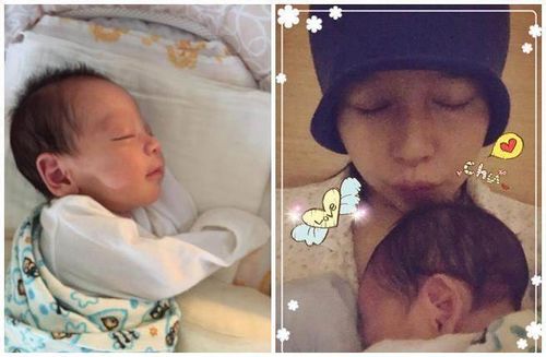 徐若瑄曬愛子熟睡萌照睡夢中露笑容(圖)