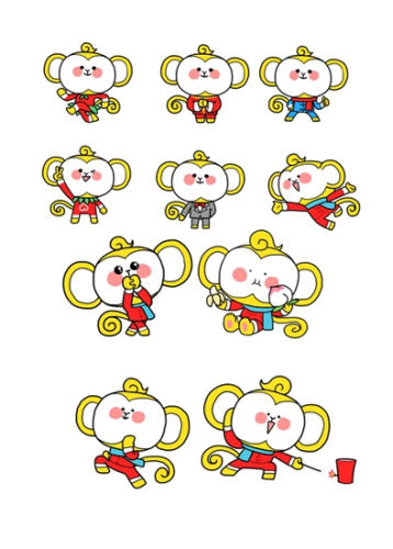央視猴年春晚公布候選吉祥物 邀網(wǎng)友挑選(圖)