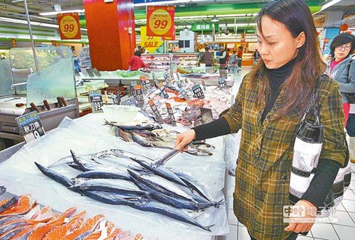 臺灣秋刀魚受大陸人喜愛產(chǎn)量高價格不跌