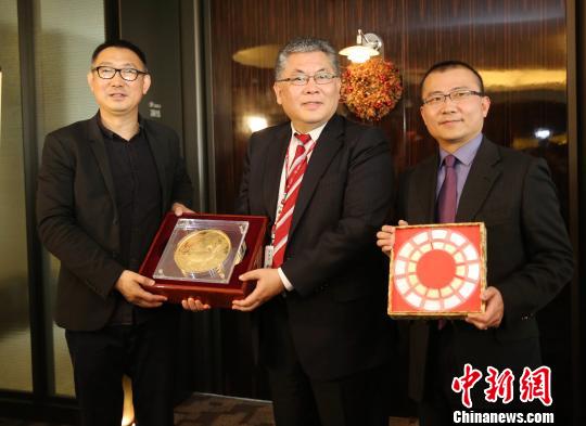 10公斤重的羊年生肖金幣首次亮相臺北 10公斤重的羊年生肖金幣首次亮相臺北