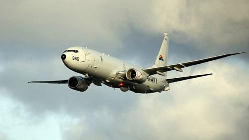 資料圖:P-8A偵察機(jī)