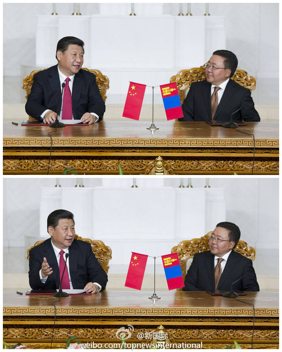 習(xí)近平會見蒙古國總統(tǒng):我這次來是走親訪友 習(xí)近平會見蒙古國總統(tǒng):我這次來是走親訪友