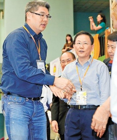 營(yíng)造國(guó)民黨大團(tuán)結(jié)連勝文:我是魔獸丁是林書豪