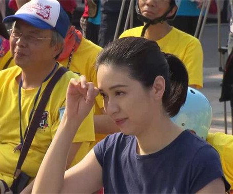 蔡依珊怕曬被指“嬌滴滴”連勝文:勿打擊她