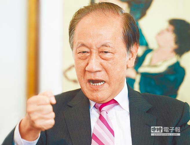 臺灣新黨主席郁慕明公開力挺連勝文 臺灣新黨主席郁慕明公開力挺連勝文