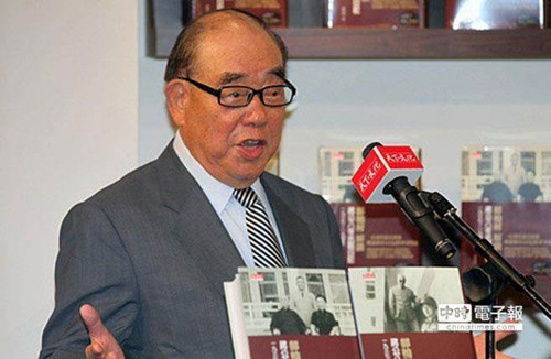 郝柏村呼吁選民:不能因?yàn)閷?duì)馬英九不滿就不投票