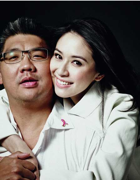 連勝文和妻子蔡依珊 連勝文和妻子蔡依珊