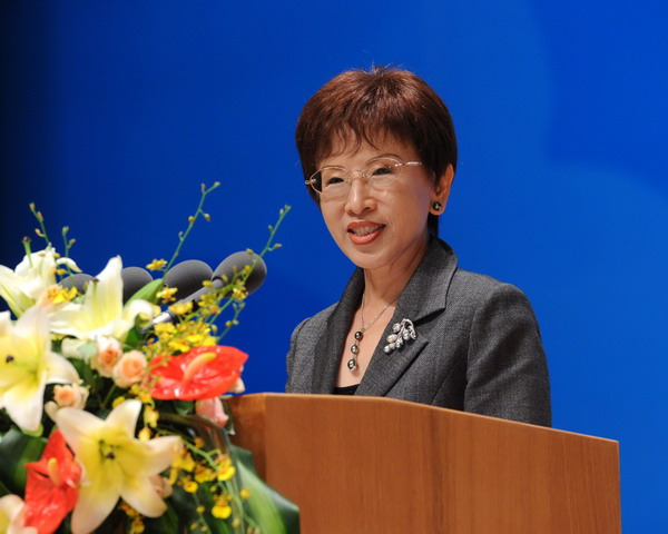 兼任國民黨副主席的臺灣“立法院副院長”洪秀柱 兼任國民黨副主席的臺灣“立法院副院長”洪秀柱