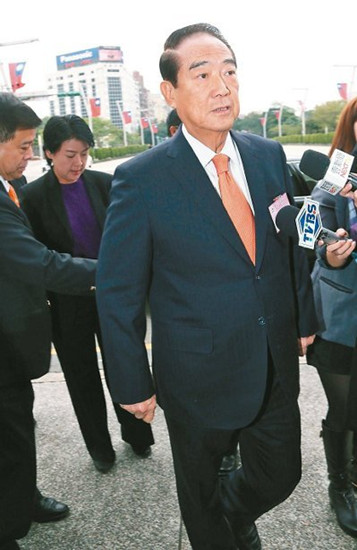 2016藍(lán)營若推宋楚瑜郁慕明:我會(huì)支持(圖) 2016藍(lán)營若推宋楚瑜郁慕明:我會(huì)支持(圖)