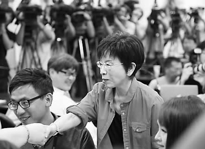 洪秀柱高人氣闖過民調(diào)關離參選只差最后一關