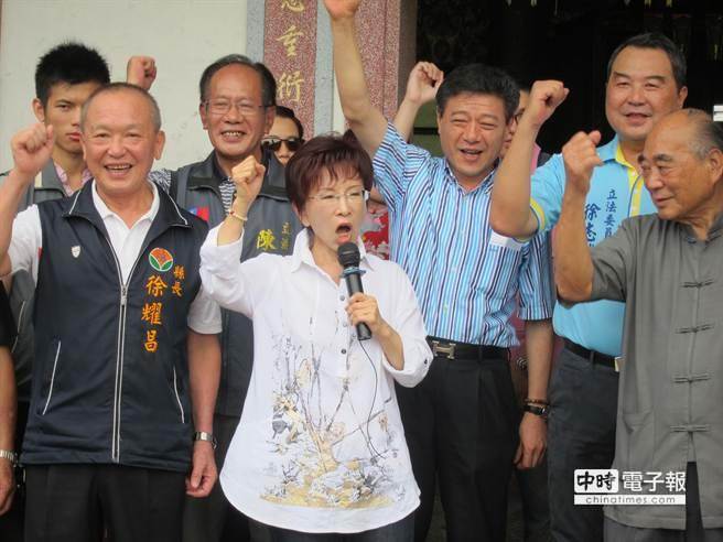 洪秀柱苗栗固票 王派中常委現(xiàn)身力挺 洪秀柱苗栗固票 王派中常委現(xiàn)身力挺