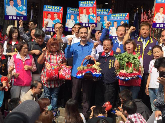 朱立倫回桃園六席“立委”全員到齊 朱立倫回桃園六席“立委”全員到齊