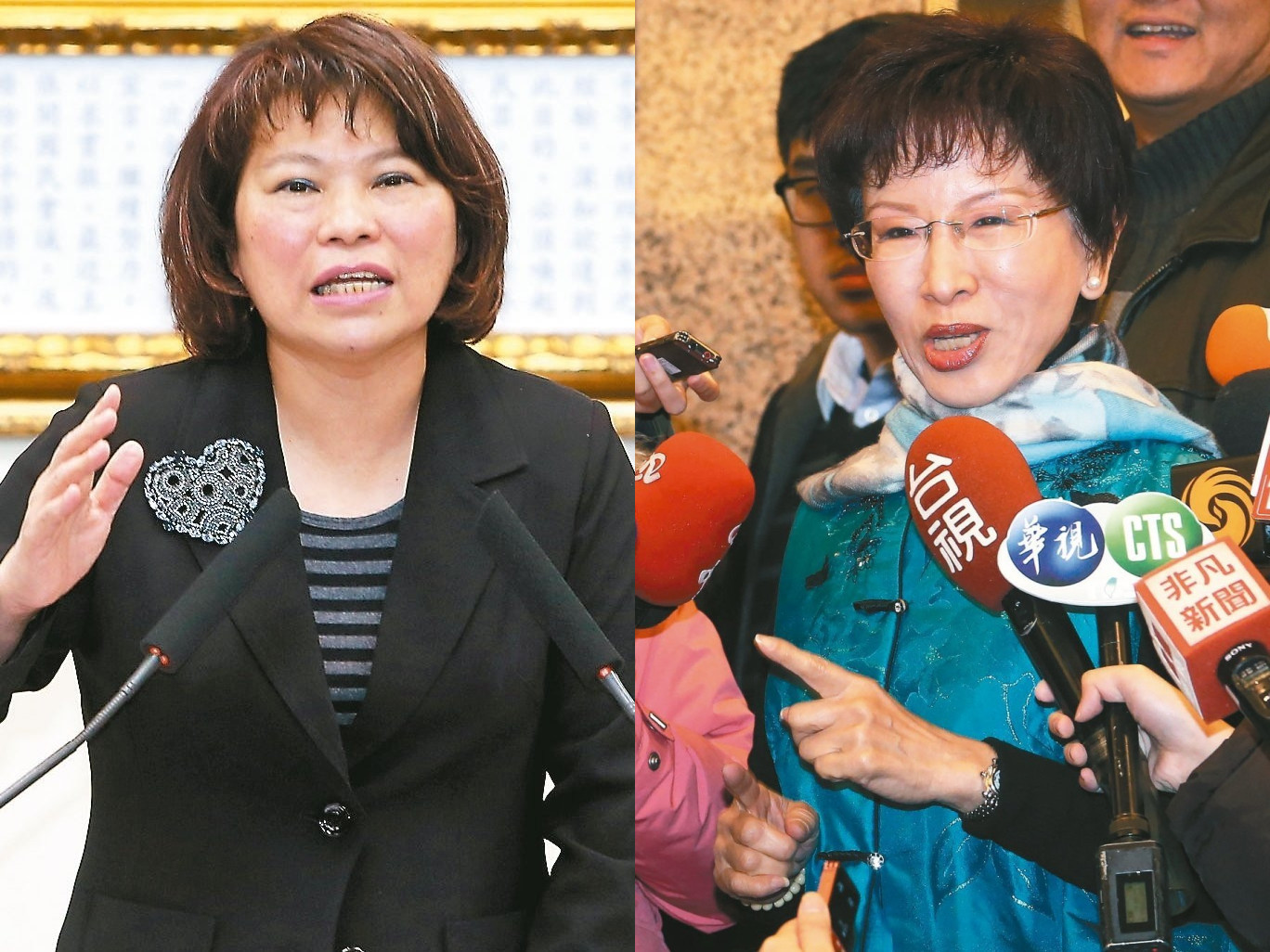 黃敏惠參選國民黨主席被指黨內(nèi)“防洪”延長賽開打 黃敏惠參選國民黨主席被指黨內(nèi)“防洪”延長賽開打