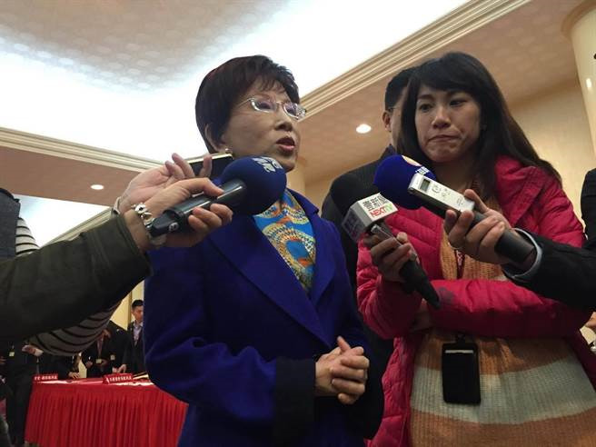 洪秀柱抱怨國民黨主席選舉拖太久 吁一次把它搞定 洪秀柱抱怨國民黨主席選舉拖太久 吁一次把它搞定