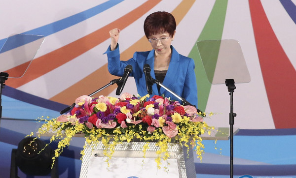 國(guó)民黨主席洪秀柱 國(guó)民黨主席洪秀柱