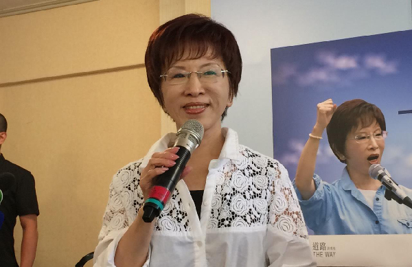 洪秀柱預(yù)計下周請假全力投入選舉 今總結(jié)一年成果 洪秀柱預(yù)計下周請假全力投入選舉 今總結(jié)一年成果