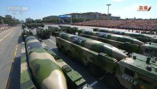 東風(fēng)16導(dǎo)彈(圖片來(lái)源網(wǎng)絡(luò)) 東風(fēng)16導(dǎo)彈(圖片來(lái)源網(wǎng)絡(luò))