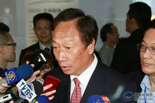 郭臺銘:無論是否用核電節(jié)能是必須面對的事實