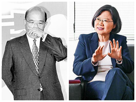 臺(tái)媒:綠營蔡蘇“兩顆太陽”路線漸露區(qū)隔