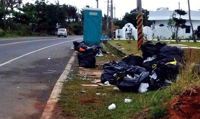 墾丁辦鐵人三項(xiàng)后滿地垃圾 墾丁辦鐵人三項(xiàng)后滿地垃圾