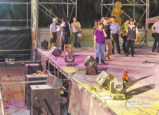 臺(tái)媒:新北八仙塵爆案元兇恐是燈具高溫