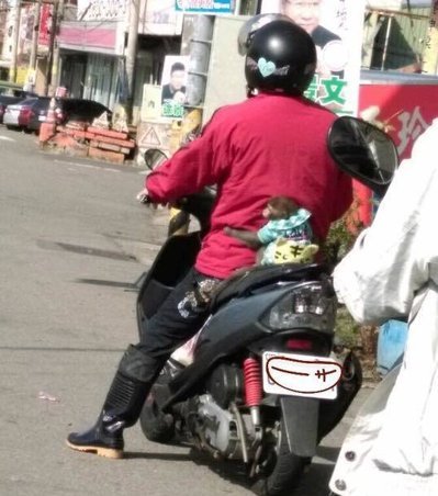 小猴子穿洋裝坐摩托車緊抱主人 網(wǎng)友大呼可愛爆表 小猴子穿洋裝坐摩托車緊抱主人 網(wǎng)友大呼可愛爆表