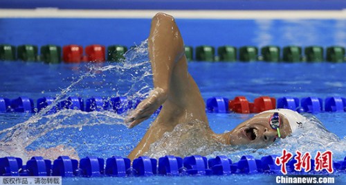 孫楊帶病出戰(zhàn)無緣1500自衛(wèi)冕 坦然接受比賽結(jié)果 孫楊帶病出戰(zhàn)無緣1500自衛(wèi)冕 坦然接受比賽結(jié)果