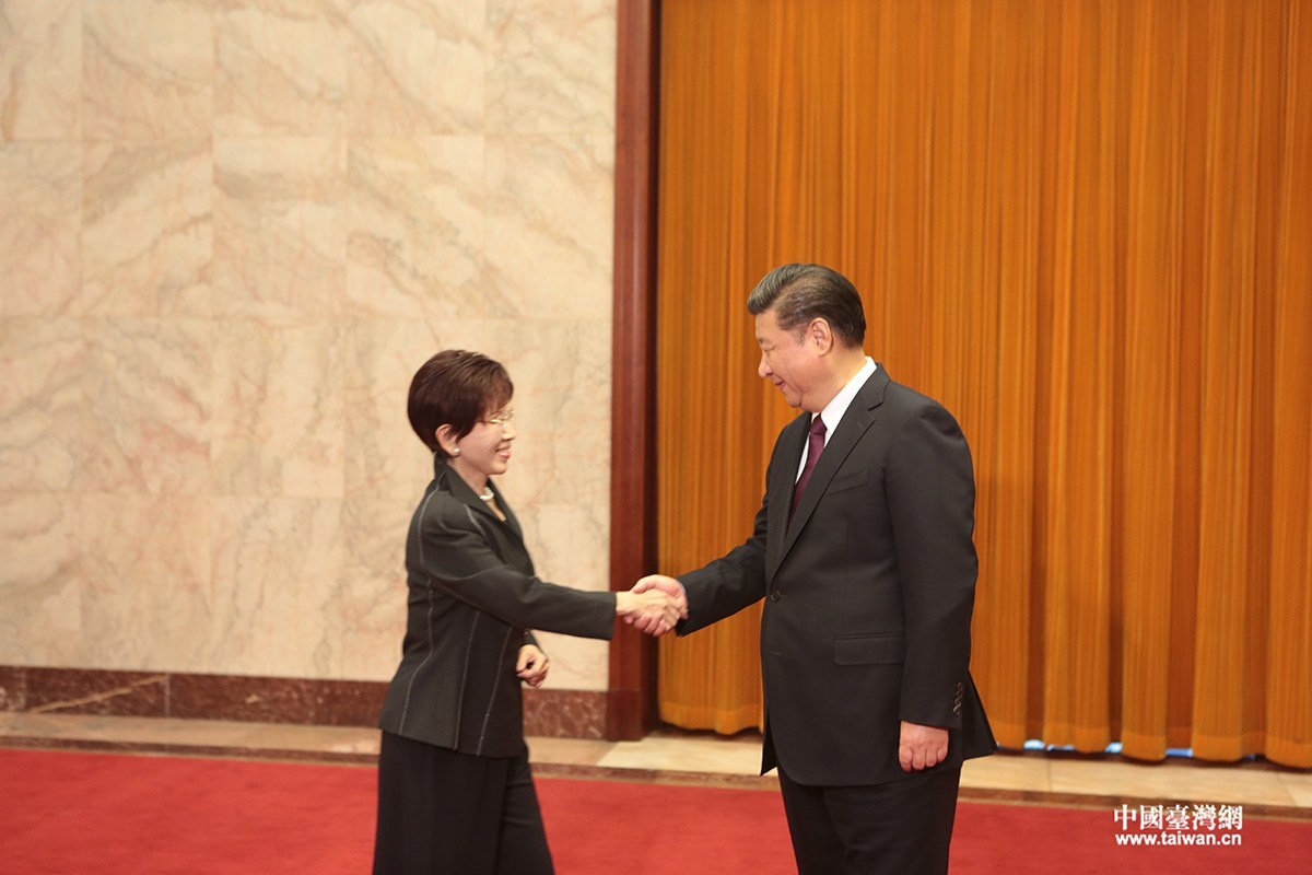 習近平會見洪秀柱 談了這幾點非常重要! 習近平會見洪秀柱 談了這幾點非常重要!