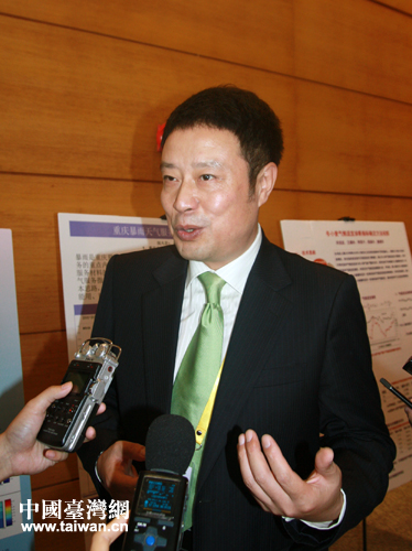 氣象先生宋英杰參加海峽民生氣象論壇 氣象先生宋英杰參加海峽民生氣象論壇