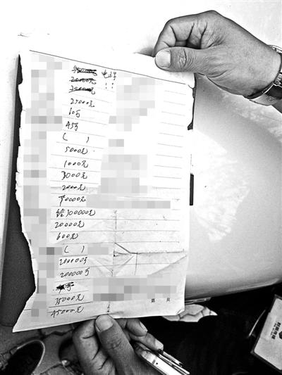 遼寧運鈔車劫案嫌犯“欠債清單”曝光 遼寧運鈔車劫案嫌犯“欠債清單”曝光