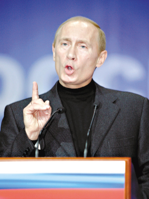 普京21日警告一些外國(guó)政府,不要試圖利用俄國(guó)內(nèi)反對(duì)派干涉俄羅斯政治。 (圖片來(lái)源:廣州日?qǐng)?bào))