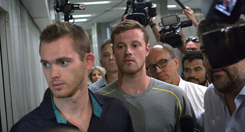 巴西警方:美游泳選手羅切特編造搶劫事件 巴西警方:美游泳選手羅切特編造搶劫事件