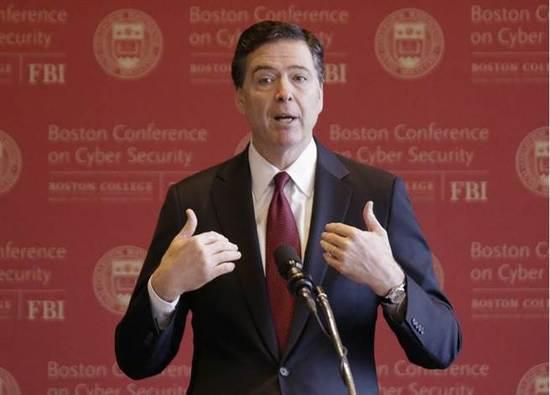 ����(li��n)���{��֣�FBI�����Lղķ˹����÷��James Comey����ϯ��ʿ�D�WԺ�W�j��ȫ���h��CNN�؈D��