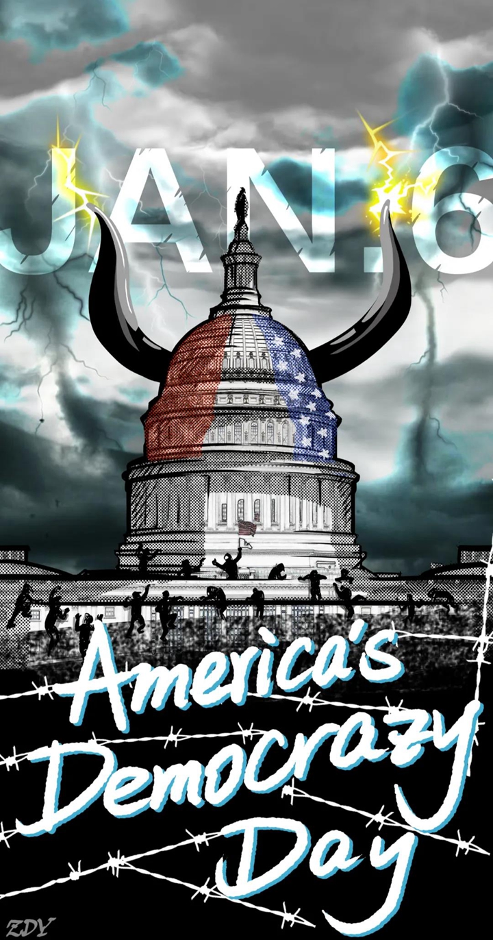 (圖解:美國民主崩塌日)