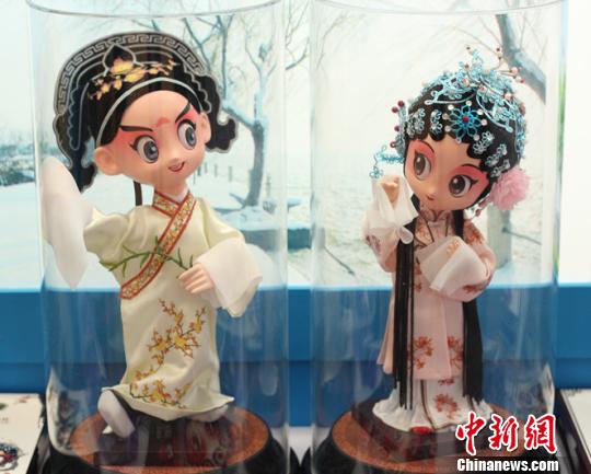 昆曲娃娃兩月前贈(zèng)吳伯雄亮相常州動(dòng)漫藝術(shù)周受捧