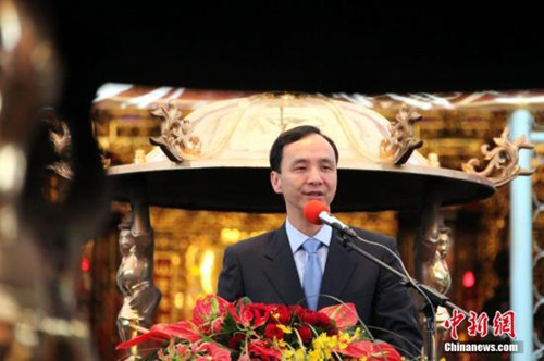 國(guó)共互動(dòng)頻密 朱立倫成十年來(lái)第3位登陸國(guó)民黨主席 國(guó)共互動(dòng)頻密 朱立倫成十年來(lái)第3位登陸國(guó)民黨主席