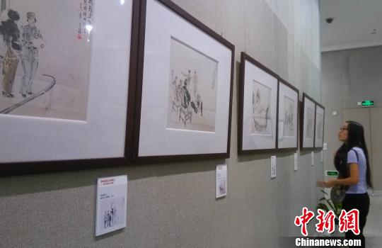 臺(tái)灣畫家梁又銘抗日畫展亮相廣州 臺(tái)灣畫家梁又銘抗日畫展亮相廣州