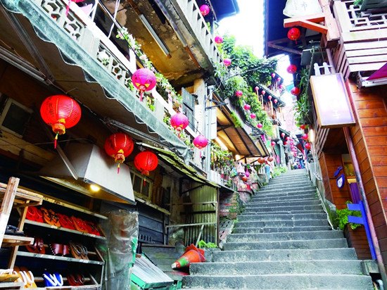 市井與藝術(shù)融合悲情九份漸成臺灣必游之地(圖)