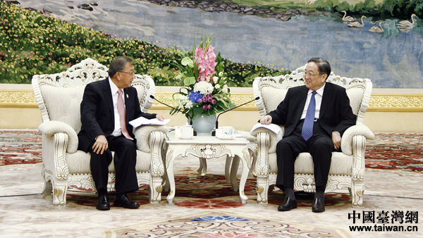 俞正聲會見臺灣縣市長參訪團 俞正聲會見臺灣縣市長參訪團