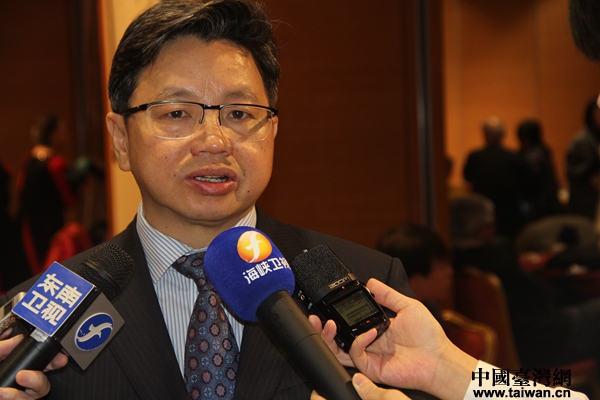 全國臺聯(lián)副會長楊毅周接受媒體采訪 全國臺聯(lián)副會長楊毅周接受媒體采訪