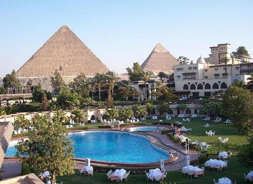 開羅米納飯店全景圖(資料圖片) 開羅米納飯店全景圖(資料圖片)